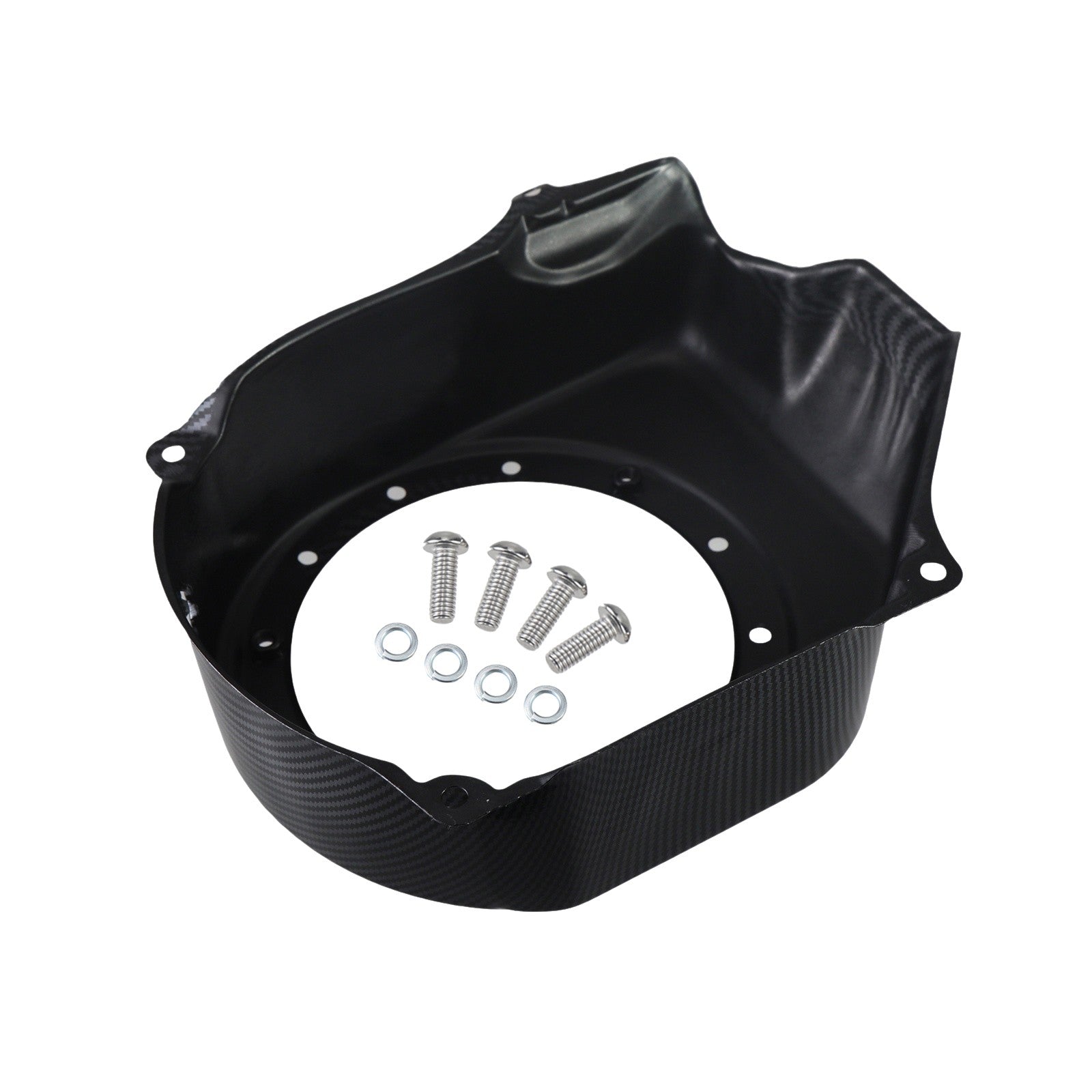 Carbon Fiber Pattern Recoil Fan Cover Shroud fit for Predator 212cc Honda GX160