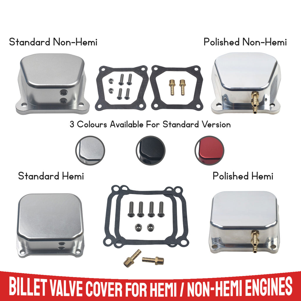 Hemi/Non-Hemi/Polished Billet Valve Cover For Predator 212cc 196cc GX160 GX200