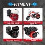 Ultra-Light Flywheel For Predator 224cc Non Hemi Engines 32 Degrees BTDC