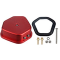 Valve Cover Kit Billet Aluminum Sandblasted Red Oxide For GX390 Predator 420