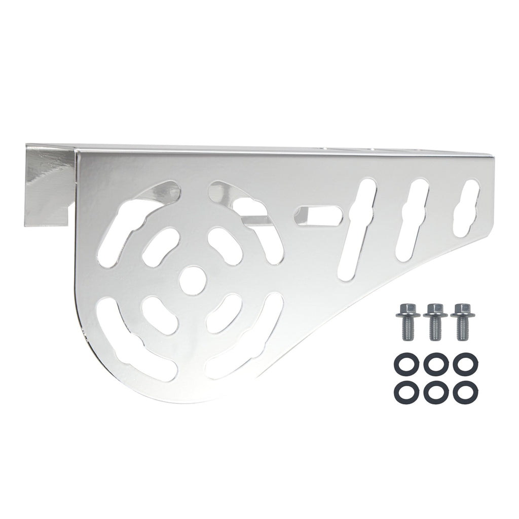 Bright Silver Chain Guard Clutch Cover For Predator 212 196cc Honda GX160 GX200