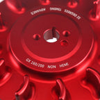 Red Electric Start Billet Flywheel For Honda GX160/GX200 196cc Clone Tillotson