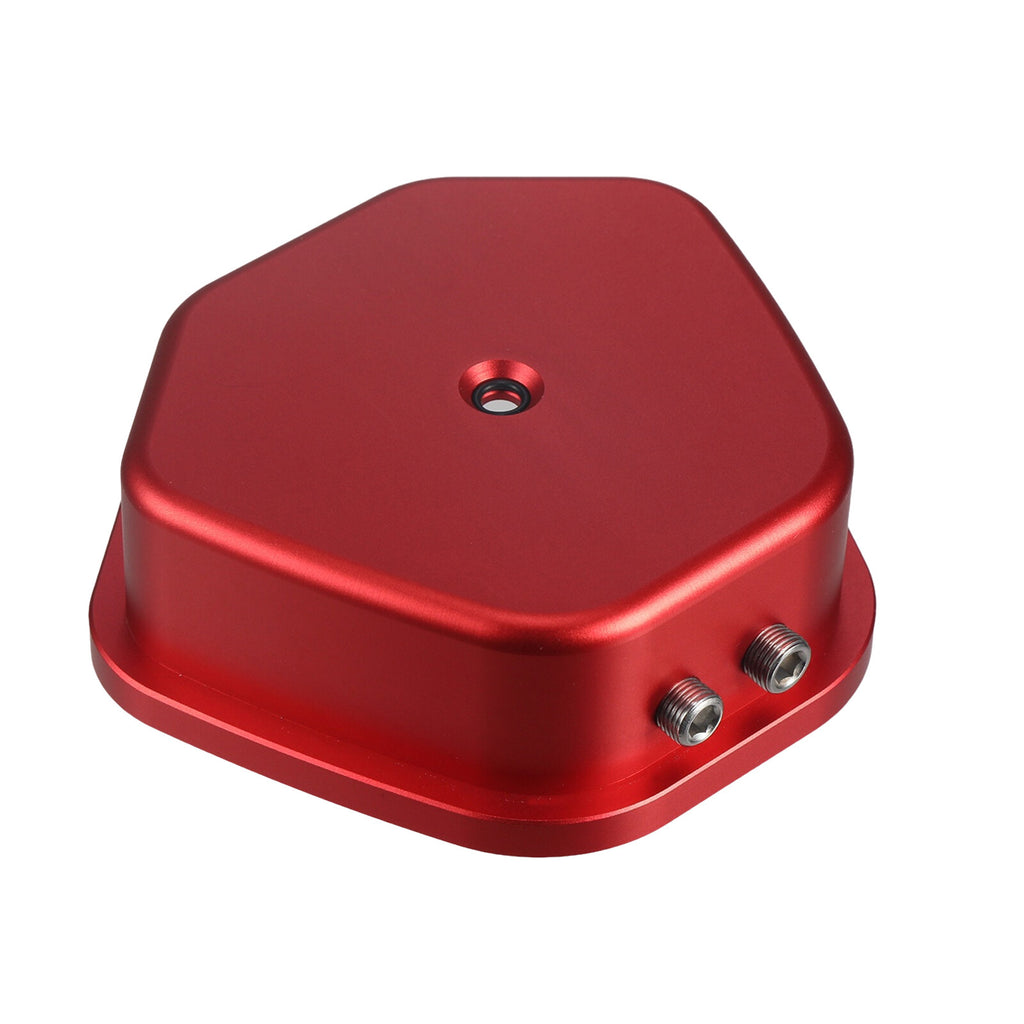 Valve Cover Kit Billet Aluminum Sandblasted Red Oxide For GX390 Predator 420