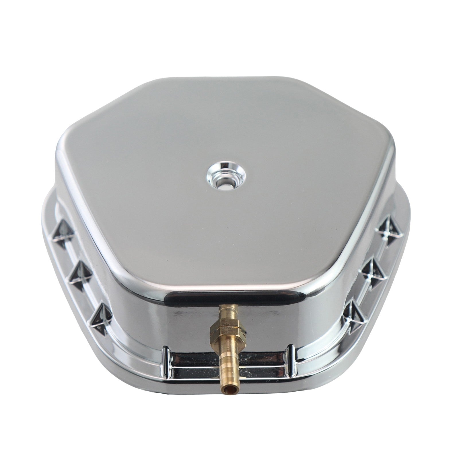 Bright Silver Valve Cover For Predator 420cc Non-Hemi Honda GX390 Engine Go Kart