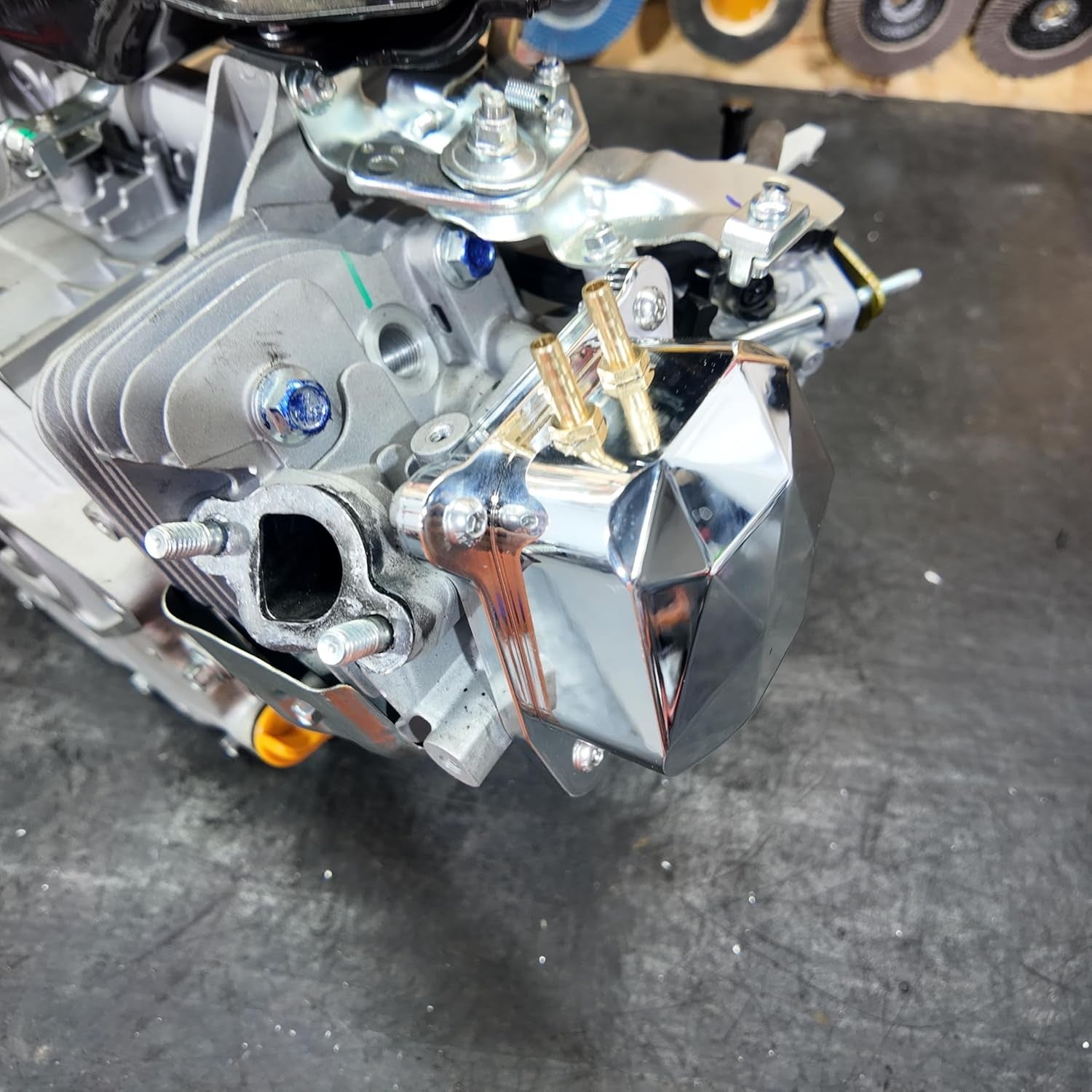 Diamond Shaped Valve Cover Fit GX200 Clone Predator 212cc Non-Hemi 224cc engine