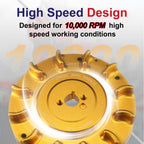 Gold Speedway Billet Flywheel Aluminum For Predator 212cc Hemi Go Kart Bike