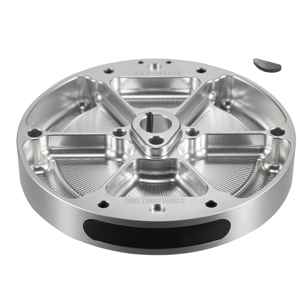 Ultra-Light Billet Aluminum Flywheel Fit Predator 212cc HEMI Engine Go Kart Bike