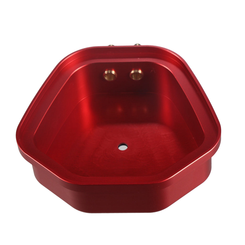 Valve Cover Kit Billet Aluminum Sandblasted Red Oxide For GX390 Predator 420