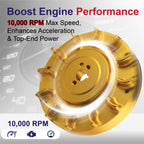 Gold Speedway Billet Flywheel Aluminum For Predator 212cc Hemi Go Kart Bike