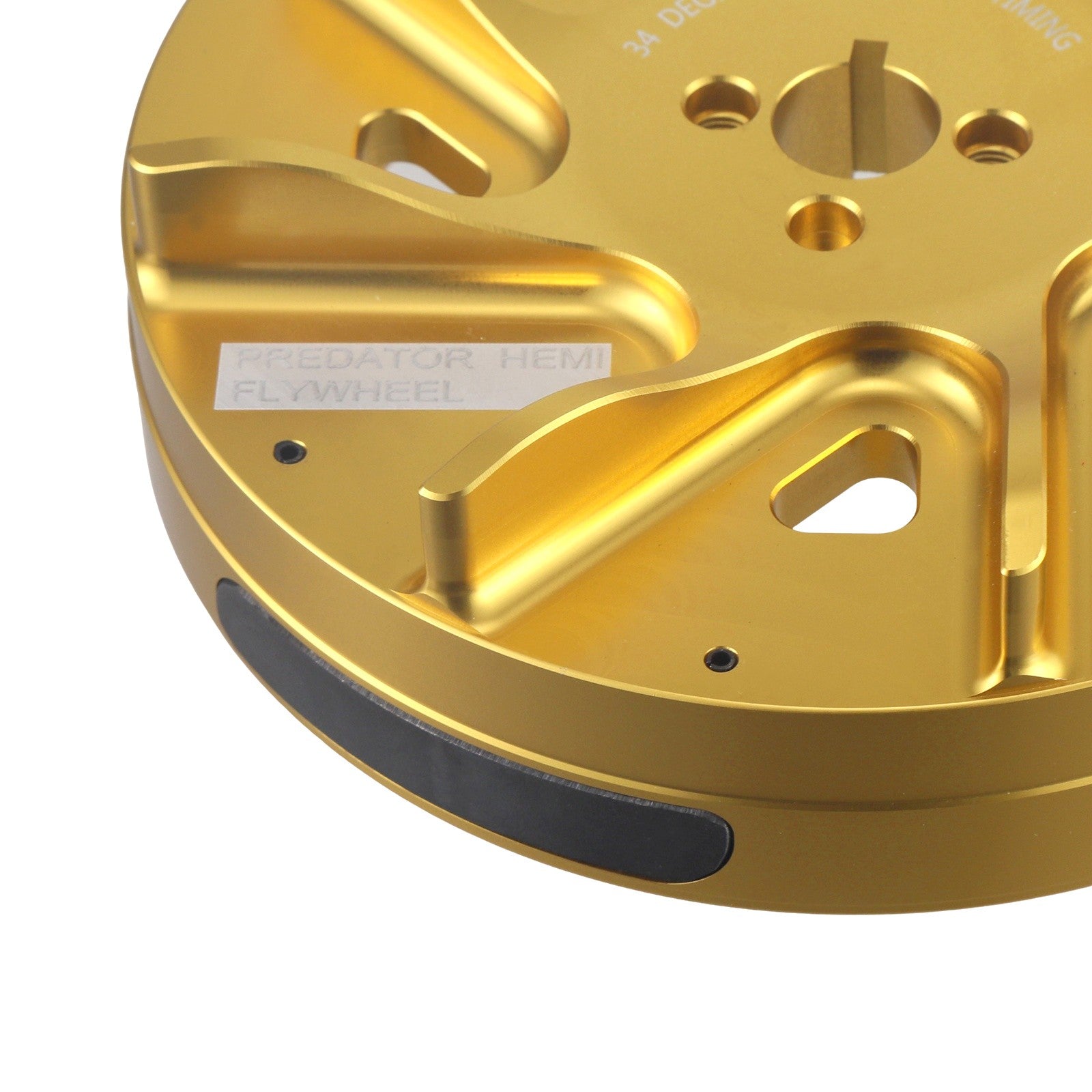 Slipstream Billet Flywheel,3.3 lbs,34 Degrees For Predator 212cc Hemi Engines