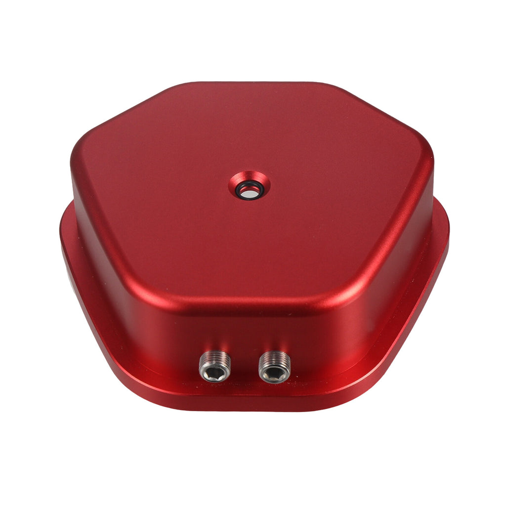 Valve Cover Kit Billet Aluminum Sandblasted Red Oxide For GX390 Predator 420