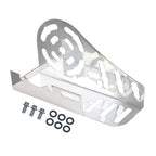 Bright Silver Chain Guard Clutch Cover For Predator 212 196cc Honda GX160 GX200