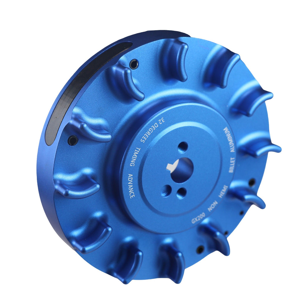 Blue Speedway Billet Flywheel For Predator 212cc Non Hemi 32 Degree Go Kart Bike