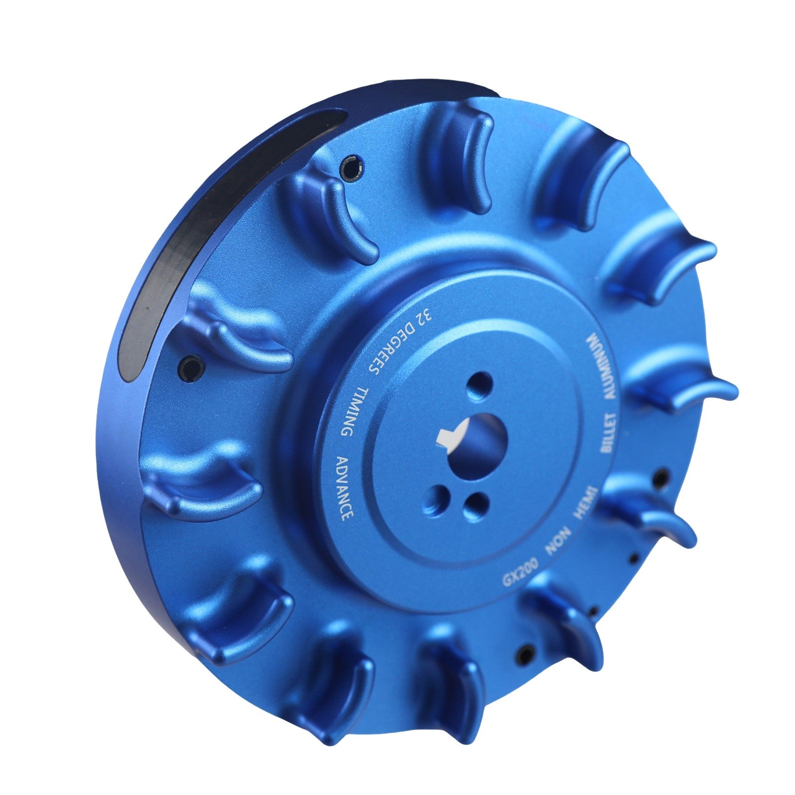 Blue Speedway Billet Flywheel For Predator 212cc Non Hemi 32 Degree Go Kart Bike