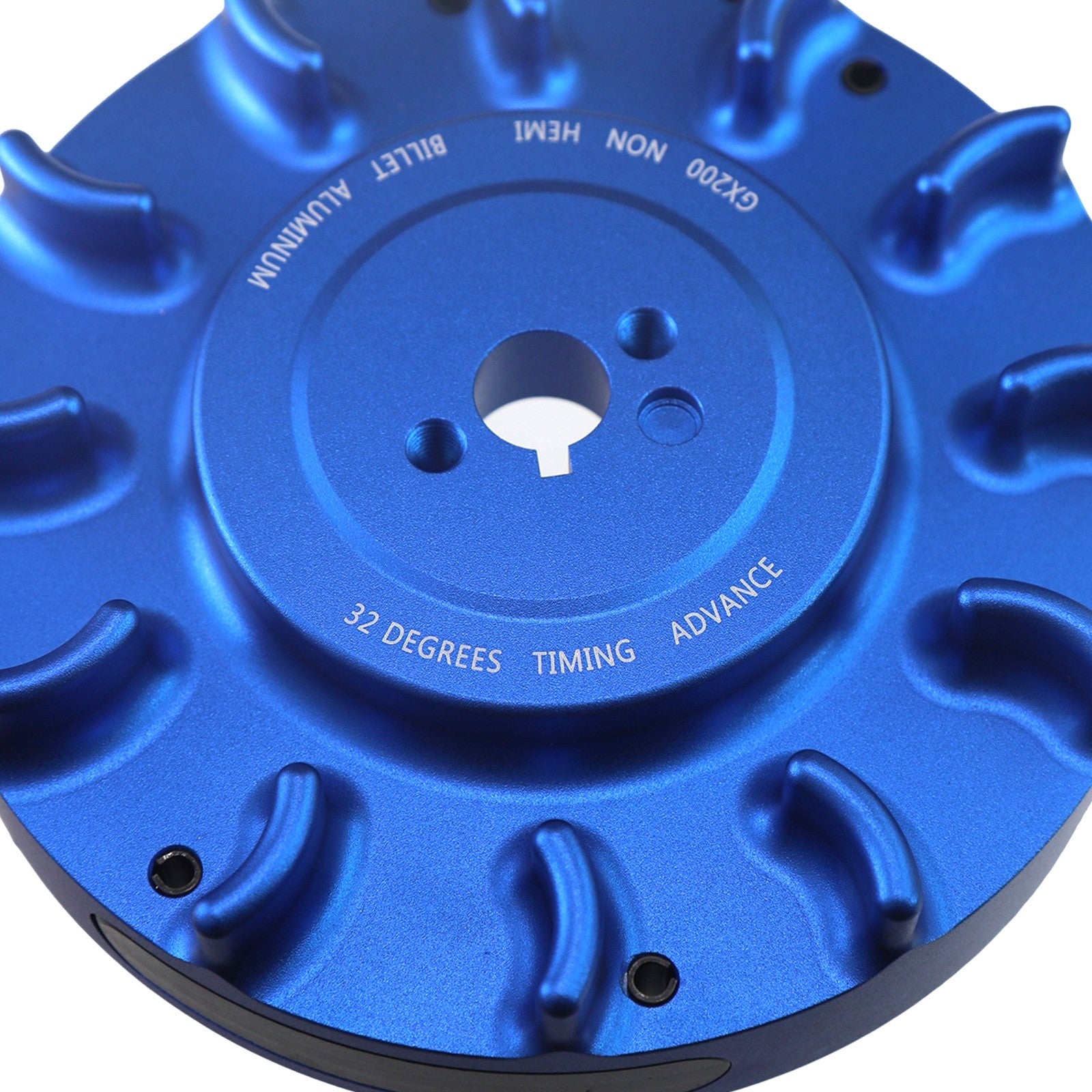 Blue Speedway Billet Flywheel For Predator 212cc Non Hemi 32 Degree Go Kart Bike