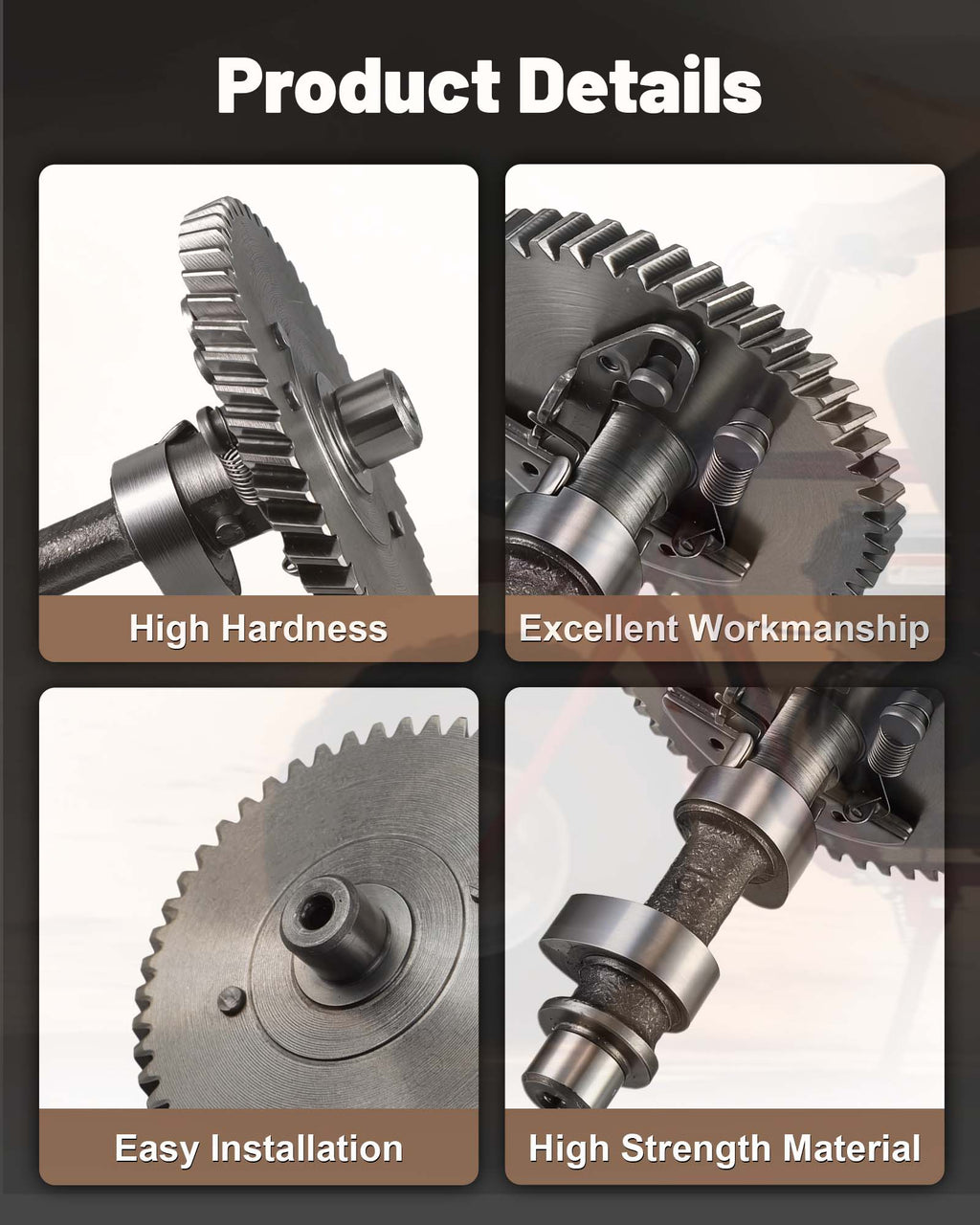Stage4 .308 Grind Camshaft  For Predator 212cc Non-Hemi /Hemi Engine