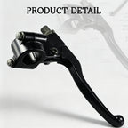 22mm 7/8" Left Brake Handle Clutch Lever Perch for Minibike Pit Dirt Bike