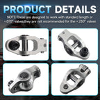 Aluminum 1.3 Ratio Roller Rockers For Predator 212cc Hemi Silver