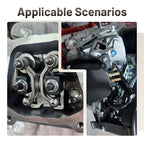 1.3 Ratio Solid cast Racing Shaft Rocker Arm set with billet value cover 26lb race springs for Predator 196cc 212cc 224cc Non Hemi for Honda GX160 GX200 Engine MiniBike Performance Parts