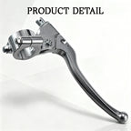 22mm 7/8" Left Brake Handle Clutch Lever Perch for Minibike Pit Dirt Bike
