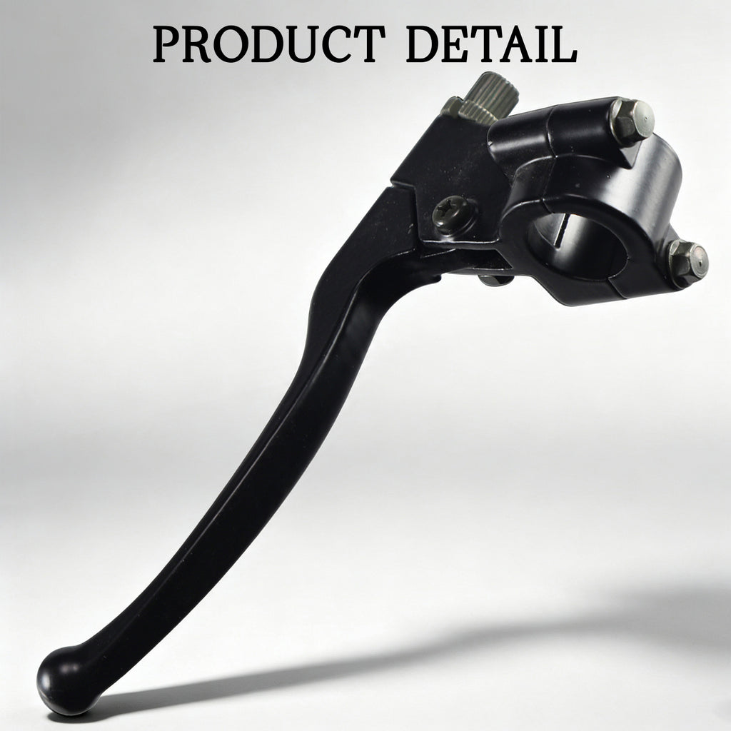 22mm 7/8" Left Brake Handle Clutch Lever Perch for Minibike Pit Dirt Bike
