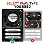 Upgrade Pull Start Recoil Starter for Predator 212cc Silver