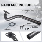 Central long Exhaust Pipe Coleman CT100U