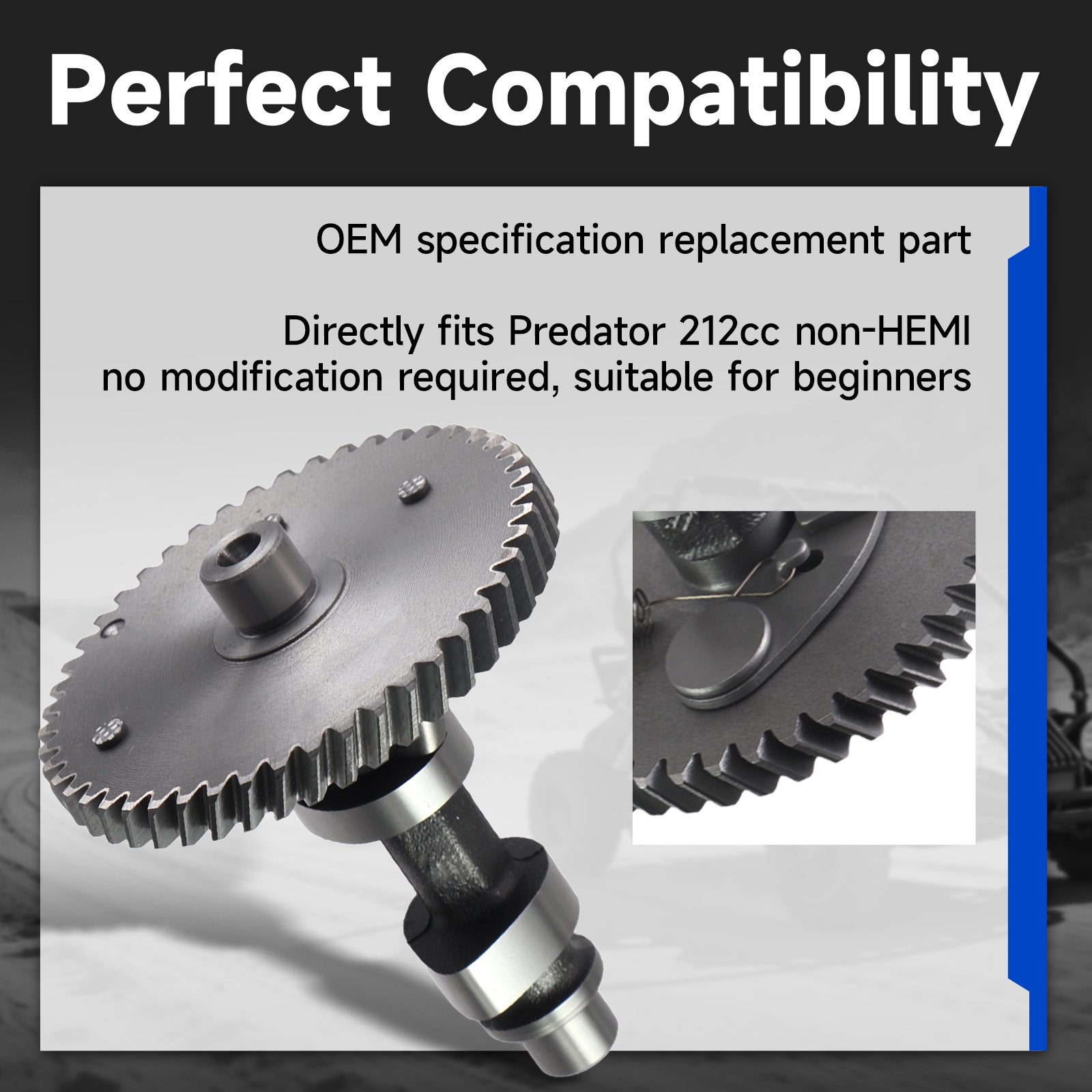 Stage1 212cc Grind Camshaft (HEMI / NON-HEMI)