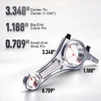 Billet Aluminum Connecting Rod (3.348") For Predator 212cc Hemi & Non-Hemi
