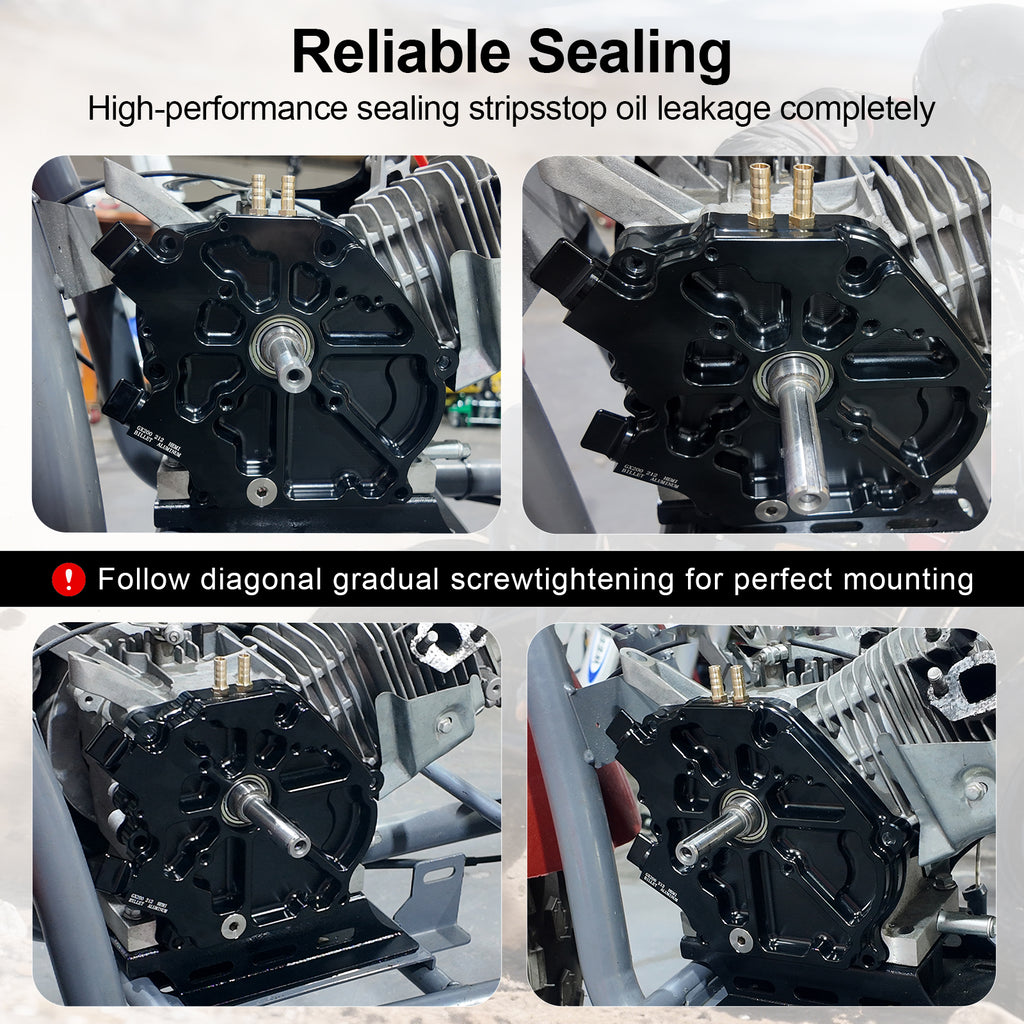 Dual Bearing Billet Crankcase Side cover Hemi