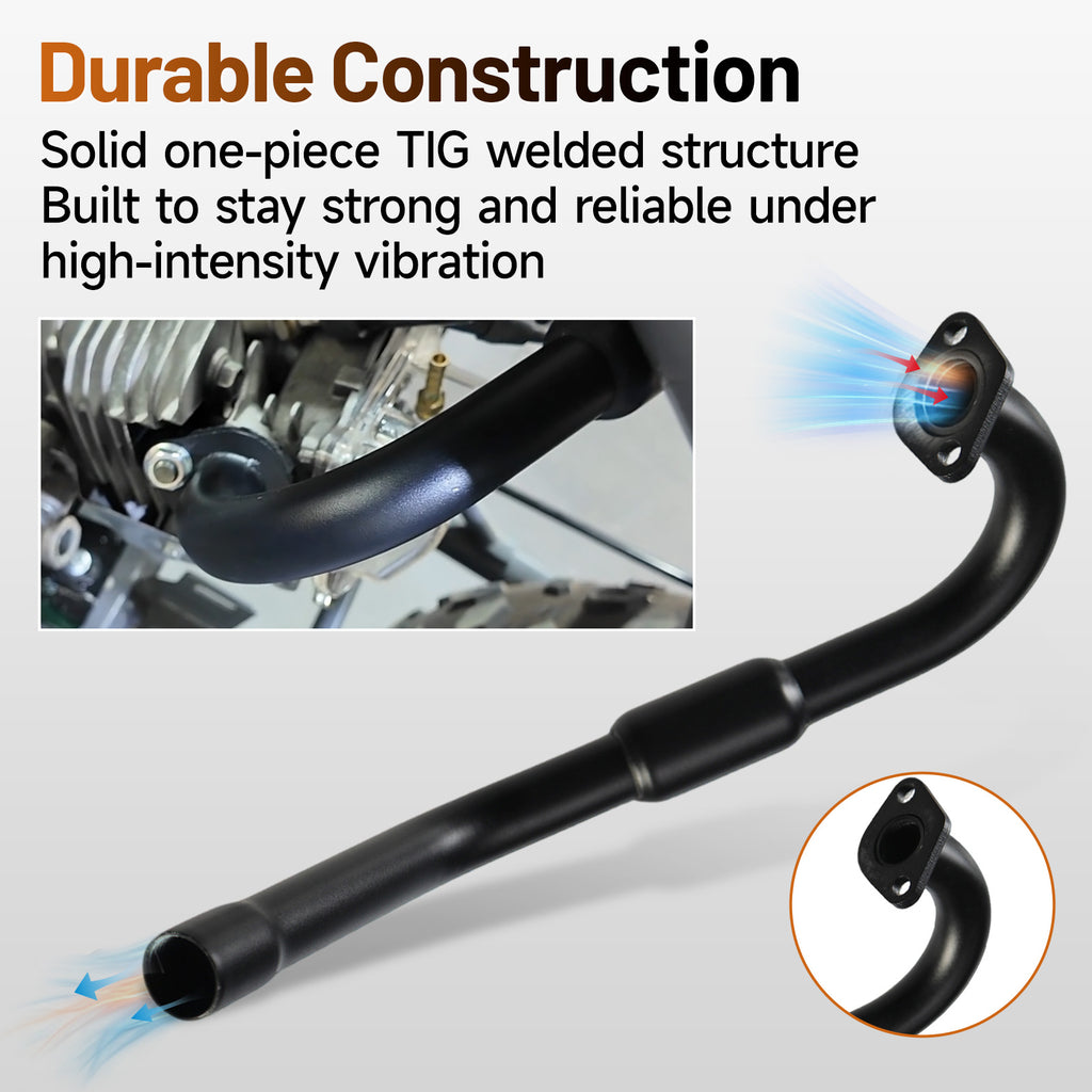 Exhaust Pipe For Predator 212cc Mini Bike Go Kart