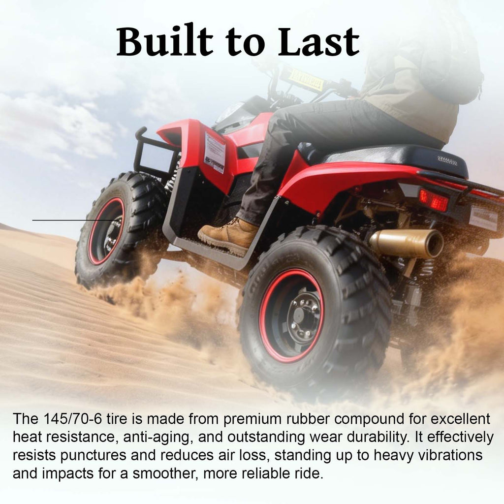 145/70-6 Tires Tubeless
