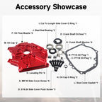 Dual Bearing Billet Side Cover Non-Hemi