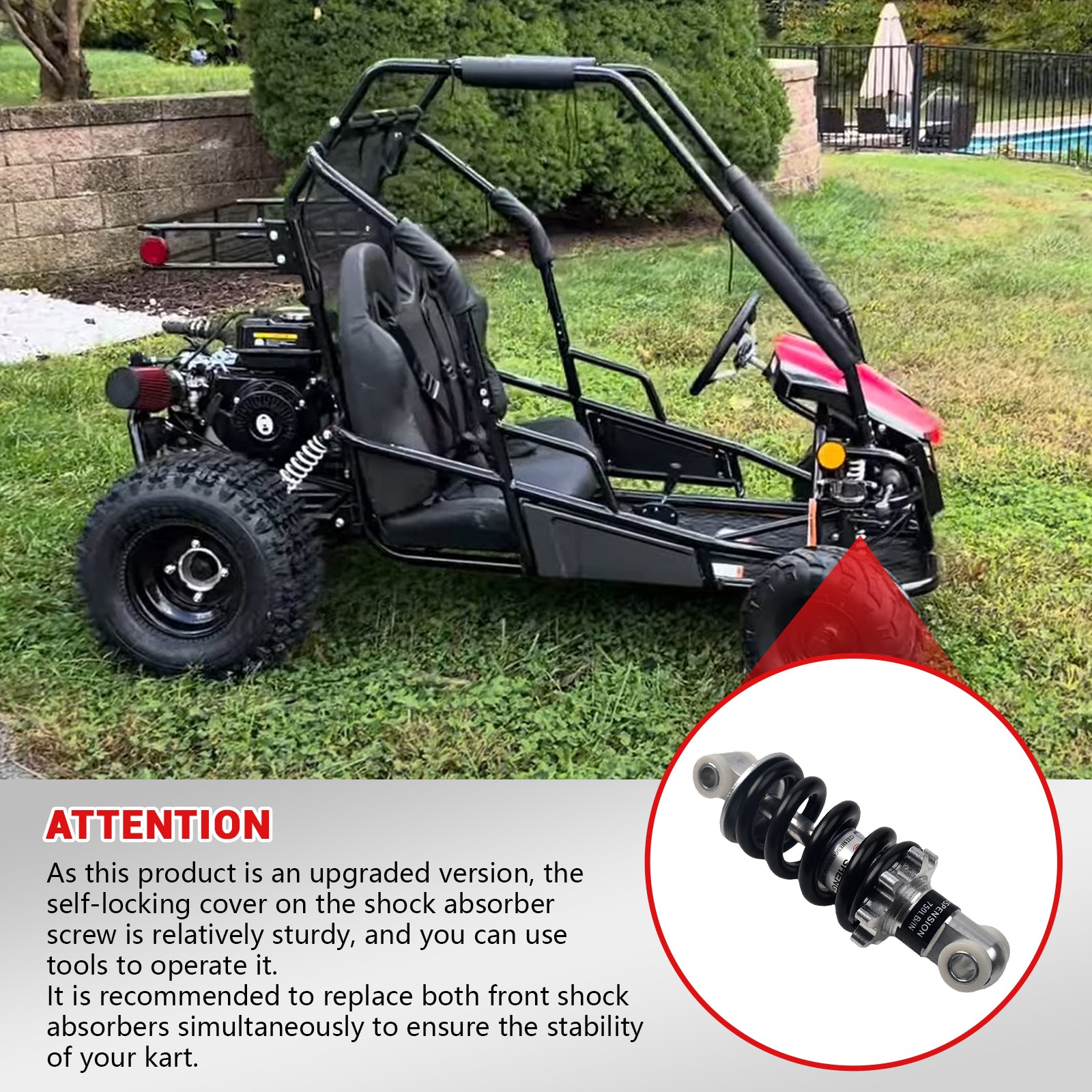 Front Shock Absorber 500LB / 750LB