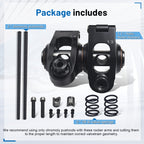 Ultra Light 1.3 Ratio Roller Rockers Kit For Predator 212cc Non Hemi For Honda GX200 Clone Engines with Chromoly Pushrods and Valve Springs