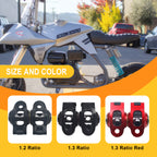 Ultra Light, 1.3 Ratio Roller Rockers For Honda GX160/200, 196cc Clone, Predator 212cc Non-Hemi