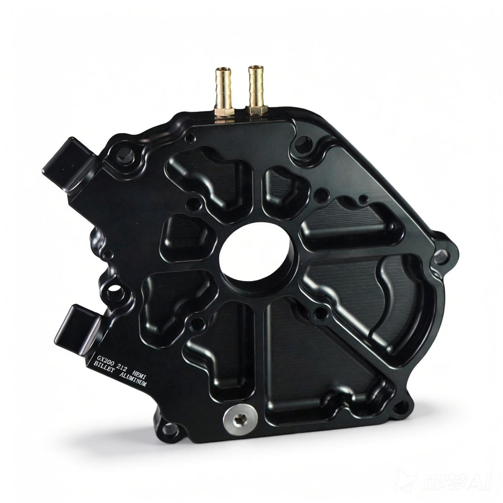 Dual Bearing Billet Crankcase Side cover Hemi