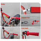 7/8 Mini Bike Handlebars 14" Ape Hanger