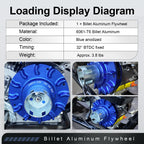 Stage1 Speedway Billet Flywheel For Predator 196cc 212cc NonHemi