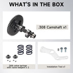 212cc .308 Cam Camshaft 26lb Vavle Spring for Predator 212cc Hemi 196cc Clone GX200 Tillotson 196 212 225 Engine Minibike Go Kart Performance Parts