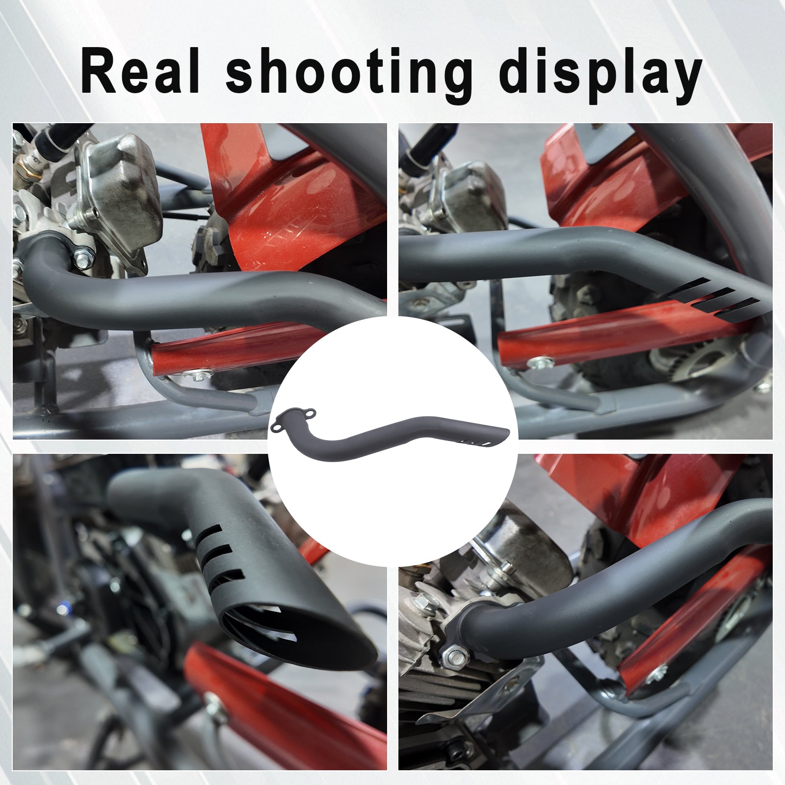 Exhaust Pipe Header 212cc 224cc