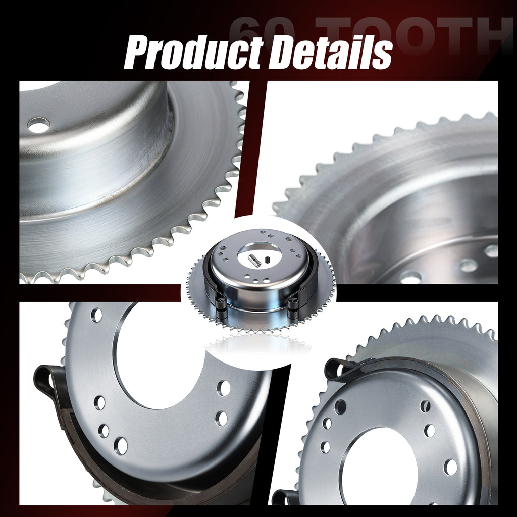 35 Chain Sprocket 4.5" Drum with Brake Band