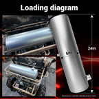 2 5/8 Gallon 6 x 24" Mini Bike Gas Tank