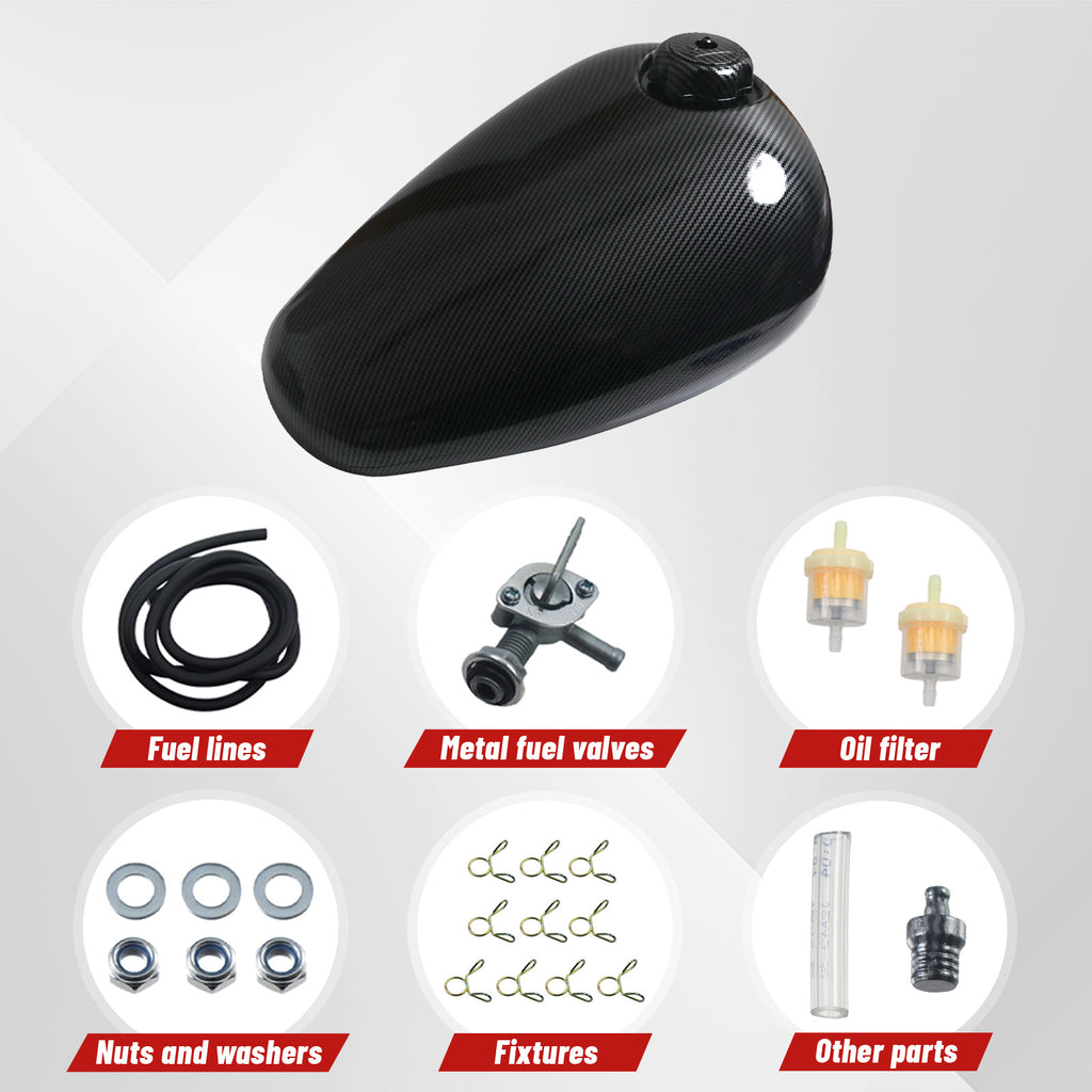 5.5L Fuel Tank for Coleman CT200U-EX Axis M200 196cc Mini Bikes