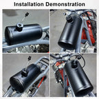 10" x 4.5" Aluminum Fuel Tank for 196cc/212cc Mini Bikes & Go Karts
