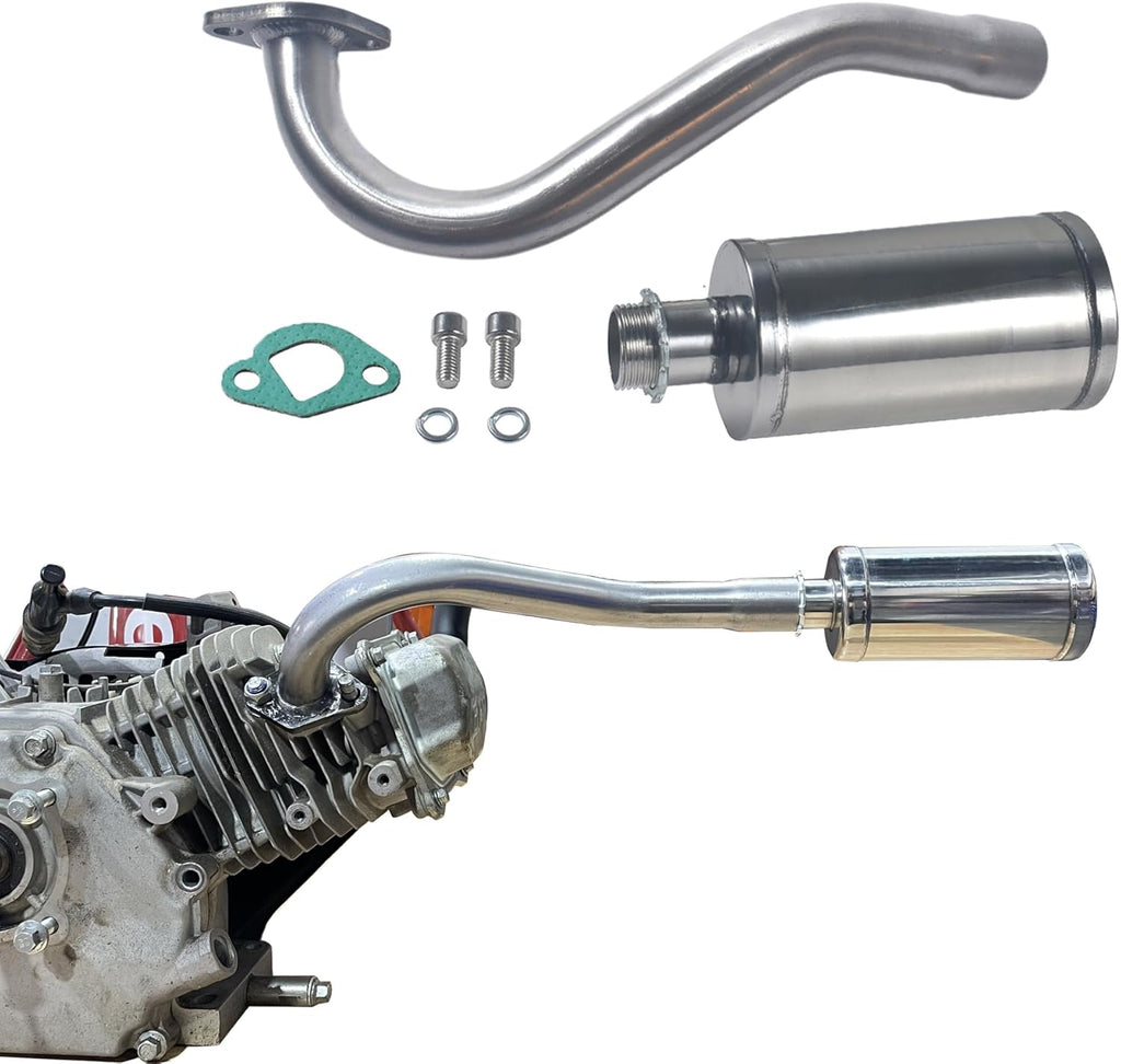212cc Exhaust Pipe with Muffler