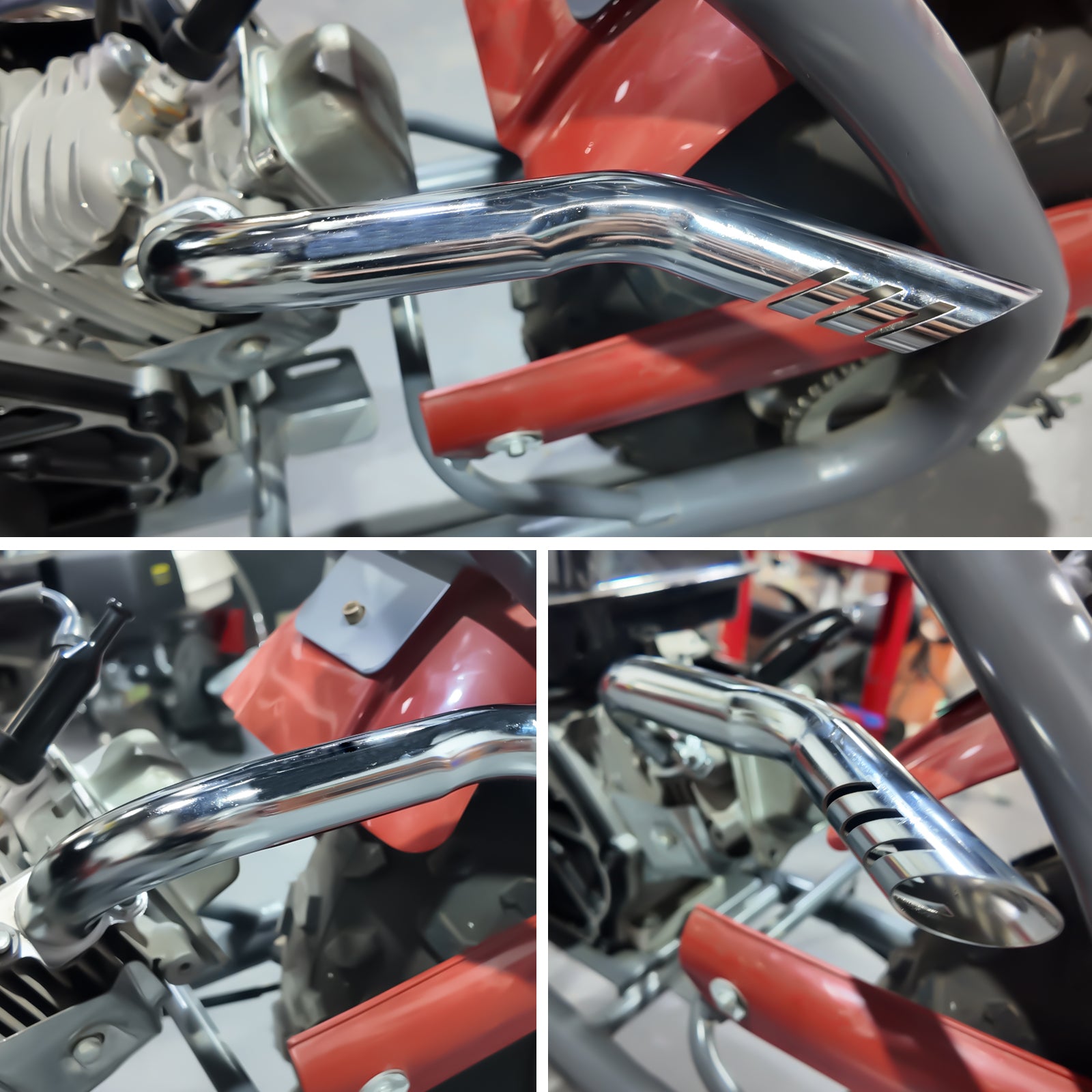 Exhaust Pipe Header 212cc 224cc