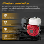 Recoil Fan Cover For Predator 212cc For Honda GX160 GX200 For Coleman CT200U BT200X For Tillotson Hisun Clone 196cc Engine For KT196 Go Kart Mini Bike Gold