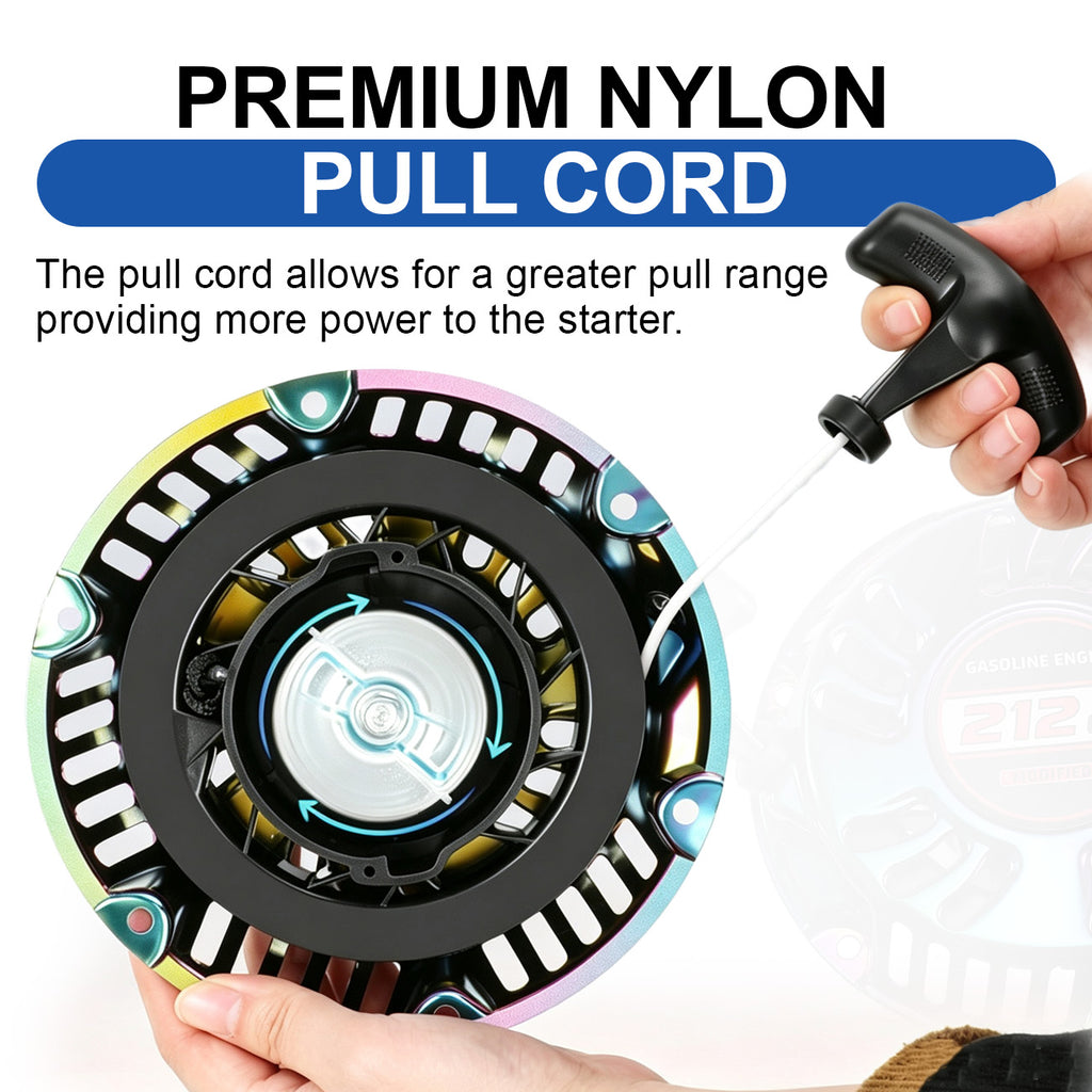 Upgrade Pull Start Recoil Starter for Predator 212cc