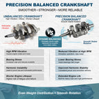 Polaris RZR 800 Crankshaft Crank 2205112
